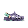 Little kids hyperflt clog purple haze peach fuzz with textured molded plastic upper adjustable