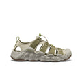 Men's keen hyperport h2 sandal in abbey stone and golden cypress with adjustable straps