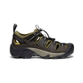 Men's arroyo ii dark olive and black keen targhee ii waterproof hiking sandal with breathable mesh