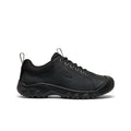 Men’s targhee iv oxford black hiking shoe with durable leather upper and rugged rubber sole