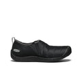 Men’s howser ii triple black slip-on shoe with textured fabric upper and durable rubber sole