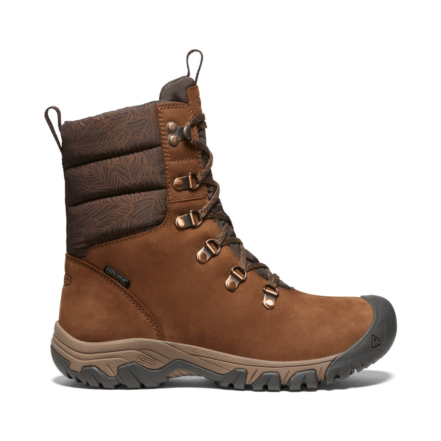 Women's Greta Waterproof Boot Brown – Keen Footwear UK
