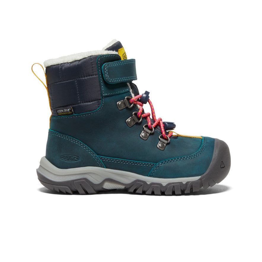 Little Kids' Greta Waterproof Winter Boot Blue/Pink – Keen Footwear UK