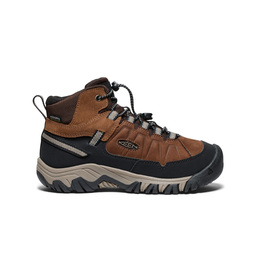 Big Kids' Targhee IV Waterproof Hiking Boot Brown – Keen Footwear UK