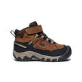 Little kids targhee iv waterproof hiking boot in bison brindle with suede upper mesh lining