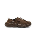 Men's hypowser crushback shoe dark earth with brown textured upper and chunky ridged sole shown