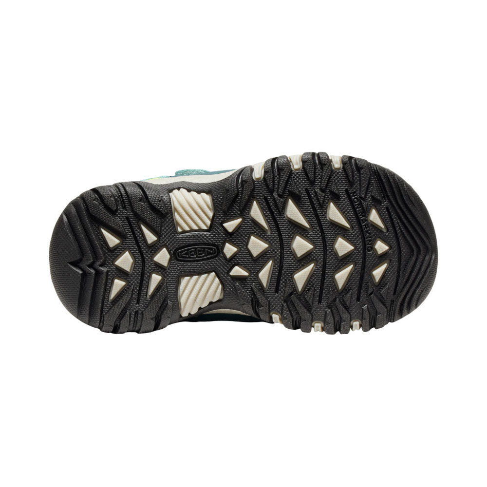 Little Kids' Targhee IV Waterproof Hiking Shoe - Reef Waters/Daiquiri Green