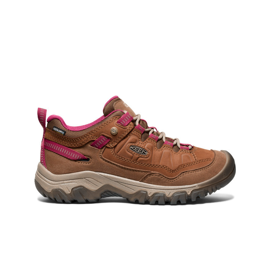 Women's Targhee IV Waterproof Hiking Shoe Bison/Beaujolais Brown