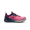 Women's zionic nxt waterproof hiking shoe in pink lemonade and bright marigold with breathable mesh
