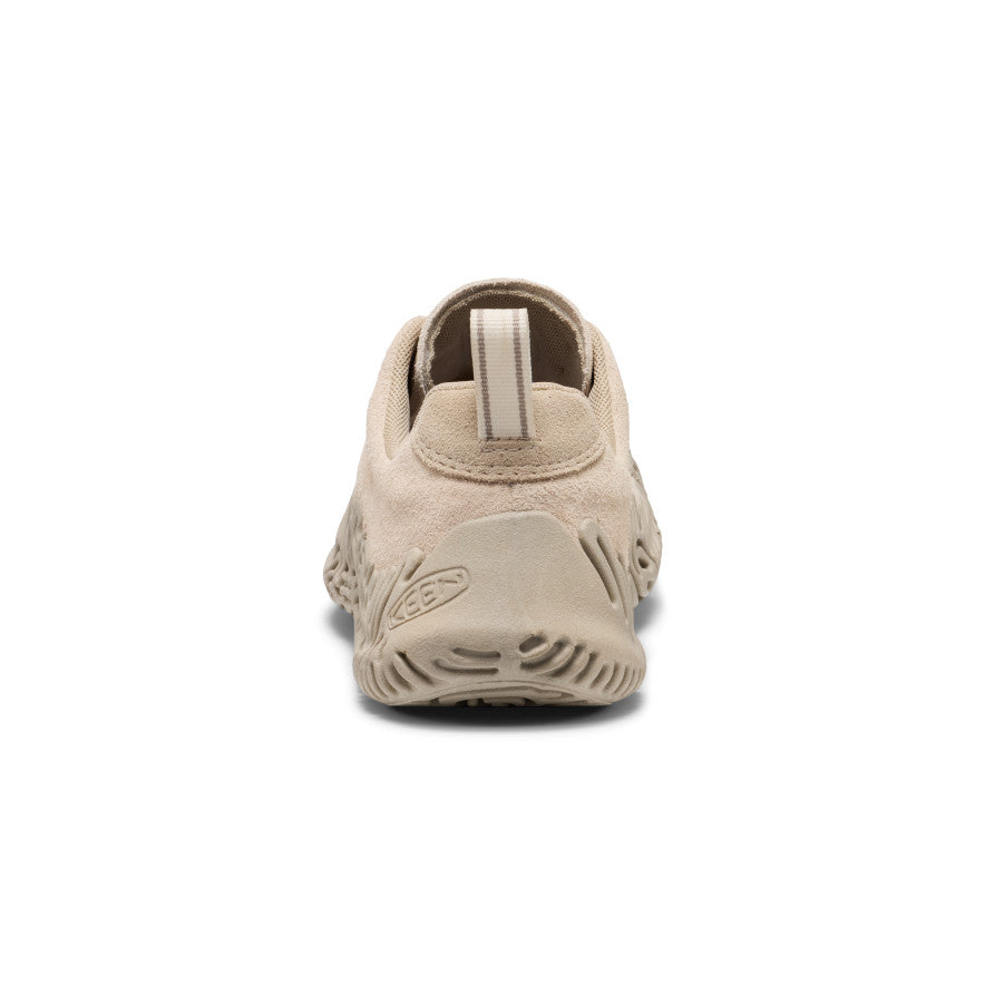 Men's Jasper Merko Sneaker - Birch/Plaza Taupe Men's Jasper Merko sneaker in birch taupe beige suede with textured rubber sole and pull tab - Image 1