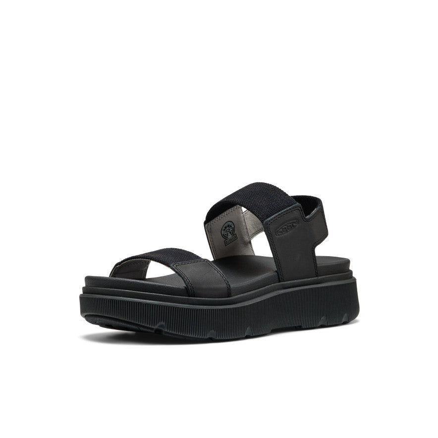 Women's Elle Mila Backstrap Sandal - Black/Black Black/Black - Image 3
