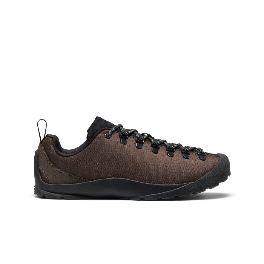 Women’s jasper se2 sneaker flux chocolate brown hiking shoe with black laces and rugged rubber sole