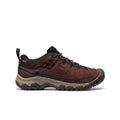 Men's targhee iv waterproof hiking shoe in java bison brown leather and synthetic with black