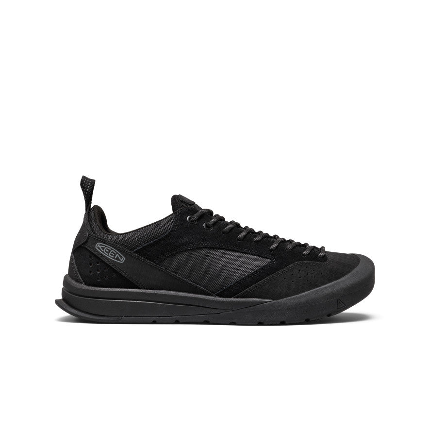 Men's Jasper III Sneaker - Black/Black Men’s jasper iii sneaker in black with suede and mesh upper and rubber outsole designed for hiking - Image 1