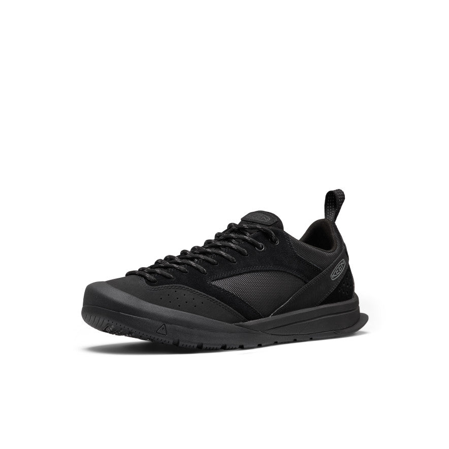 Men’s Jasper III sneaker black with suede and mesh upper reinforced toe cap and rubber outsole for hiking