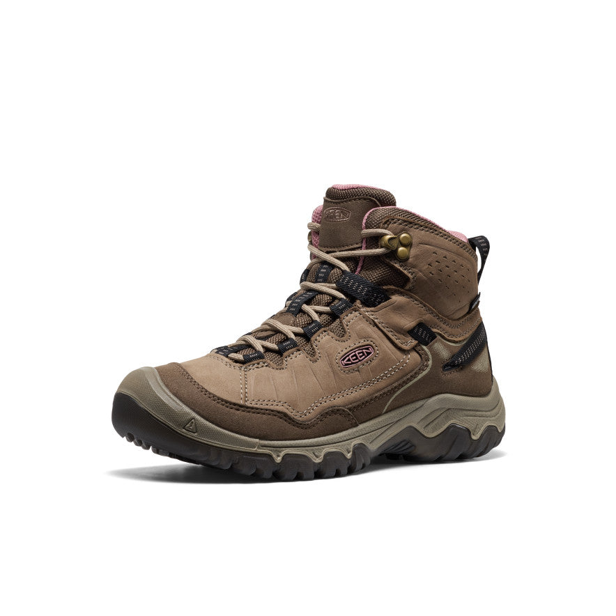 Women's Targhee IV Waterproof Hiking Boot - Brindle/Nostalgia Rose Brindle/Nostalgia Rose - Image 3