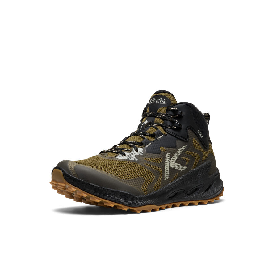 Men's Zionic NXT Waterproof Hiking Boot - Dark Olive/Black Dark Olive/Black - Image 3