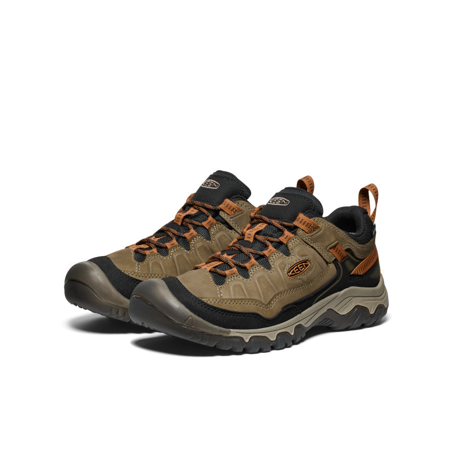 Men's Targhee IV Wide Waterproof Hiking Shoe - Sea Turtle/Roasted Pecan Sea Turtle/Roasted Pecan - Image 2