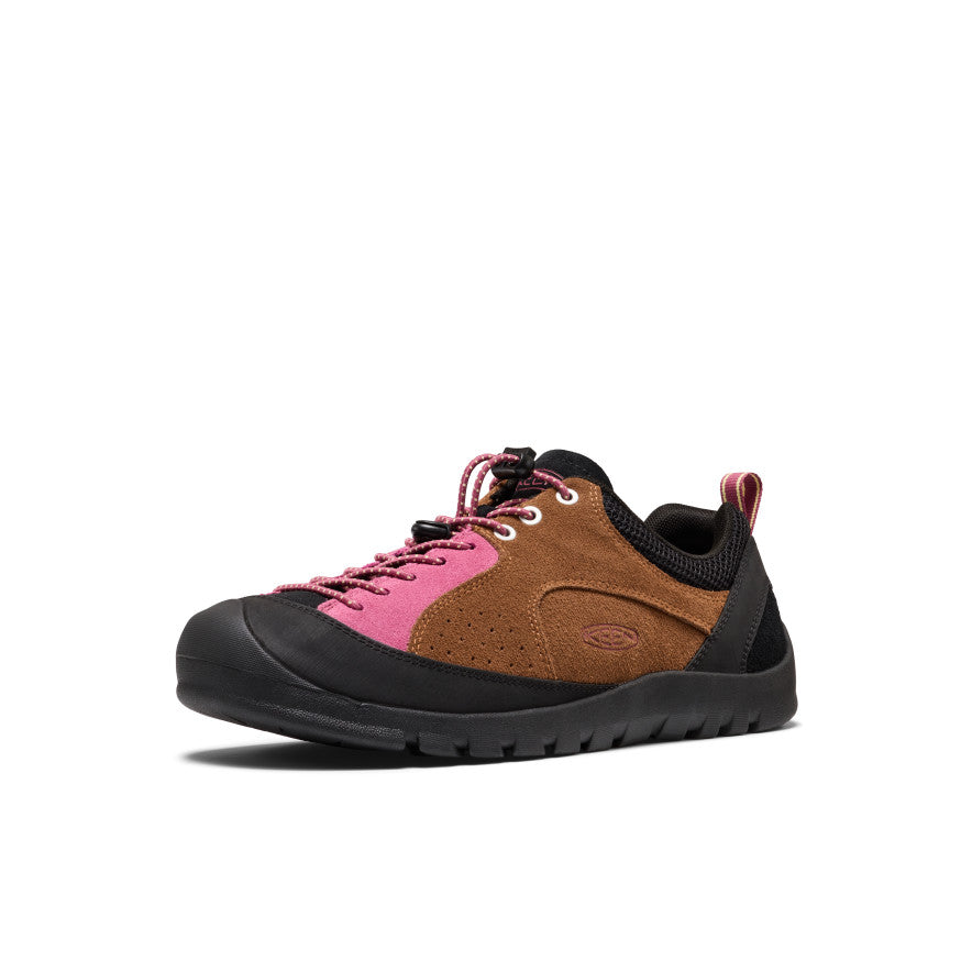 Men's Jasper Rocks Sneaker - Bison/Violet Quartz Men’s jasper rocks sneaker in bison violet quartz featuring vibrant pink brown suede black accents and durable rubber sole - Image 1