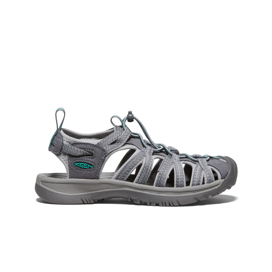 Women's Whisper - Medium Grey/Peacock Green Medium Grey/Peacock Green - Image 1