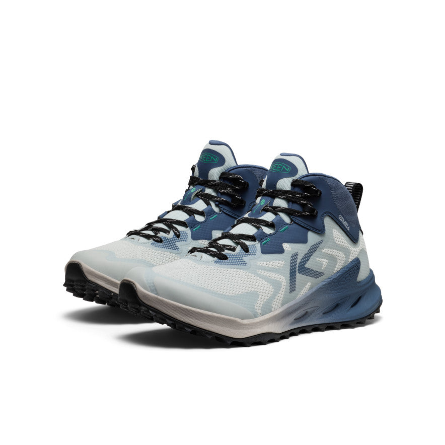 Women's Zionic NXT Waterproof Hiking Boot - Ballad Blue/Winter Green Ballad Blue/Winter Green - Image 2