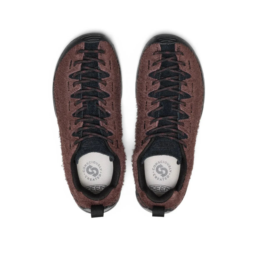 Women's Jasper Suede Sneakers - Java/Black A Birds Eye view of a pair of brown and black shoes - Image 1