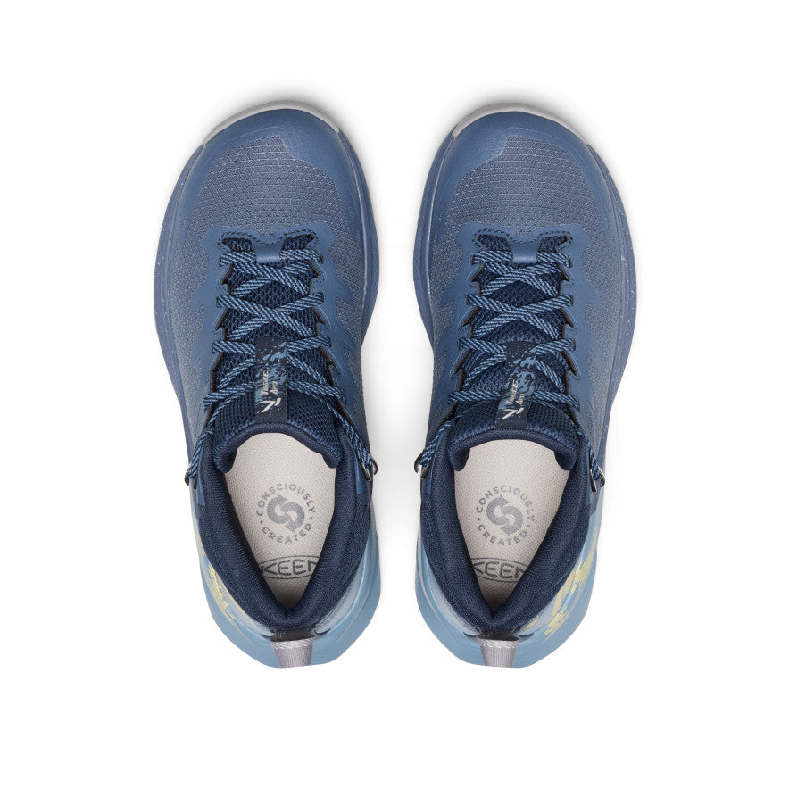 Women's Targhee Apex Waterproof Hiking Boot - Vintage Indigo/Lemon Grass Vintage Indigo/Lemon Grass - Image 4