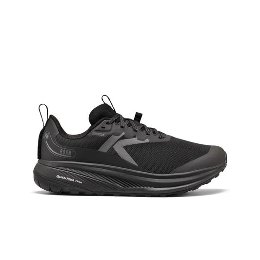 Waterproof trail running shoe with responsive cushioning and durable all-terrain traction