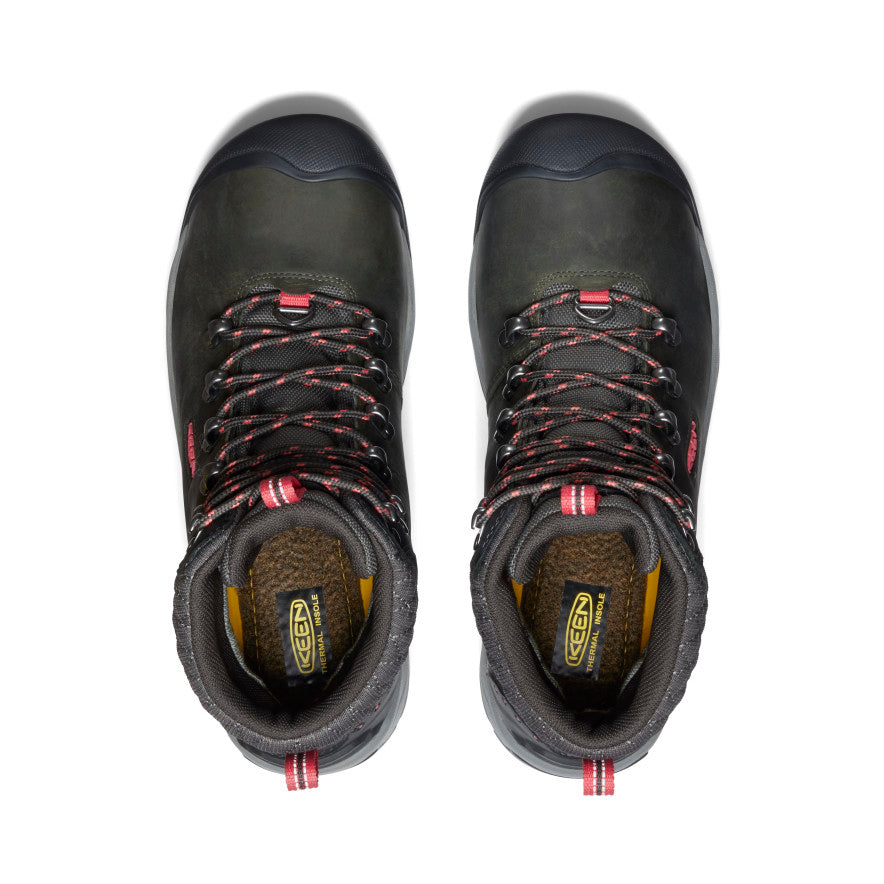 Women's Revel III Waterproof Winter Boot - Black/Rose Black/Rose - Image 4