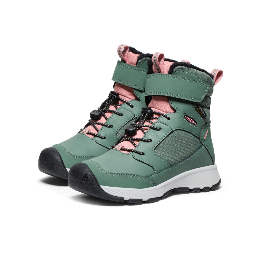 Little Kids' Skua Waterproof Winter Boot - Dark Forest/Rose Elegance Dark Forest/Rose Elegance - Image 2