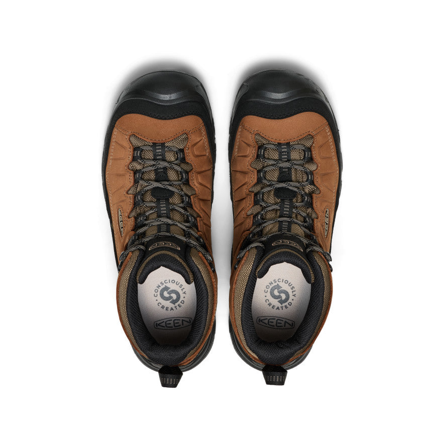Men's Targhee IV Waterproof Hiking Boot - Bison/Black Bison/Black - Image 4