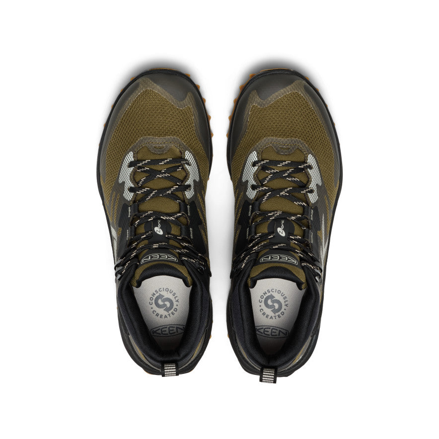 Men's Zionic NXT Waterproof Hiking Boot - Dark Olive/Black Dark Olive/Black - Image 4