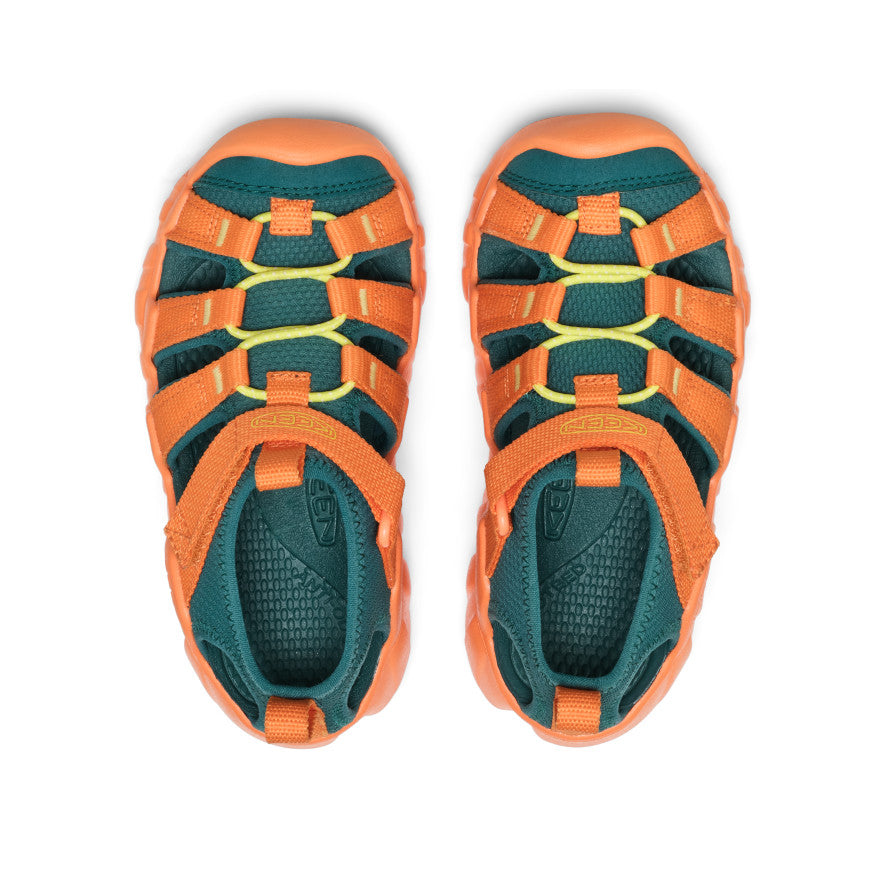 Little Kids' Hyperport H2 Sandal - Mediterranea/Orange Peel Mediterranea/Orange Peel - Image 4