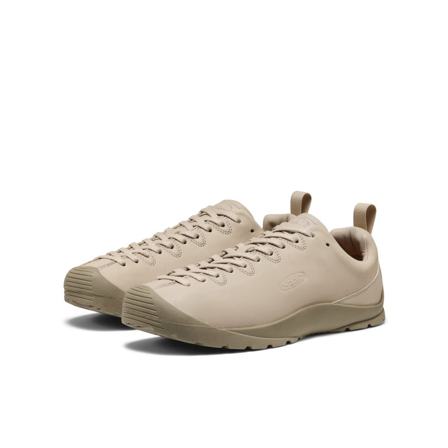 Women's Jasper SE1 Sneaker - Flux Plaza Taupe Beige suede women's jasper se1 low-top sneaker with minimalist design and matching laces in flux - Image 1