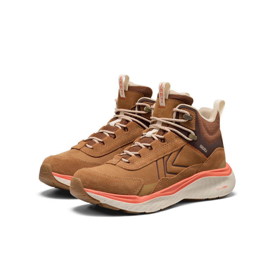 Women's Leiki Waterproof Leather Hiking Boot - Chipmunk/Birch Chipmunk/Birch - Image 2