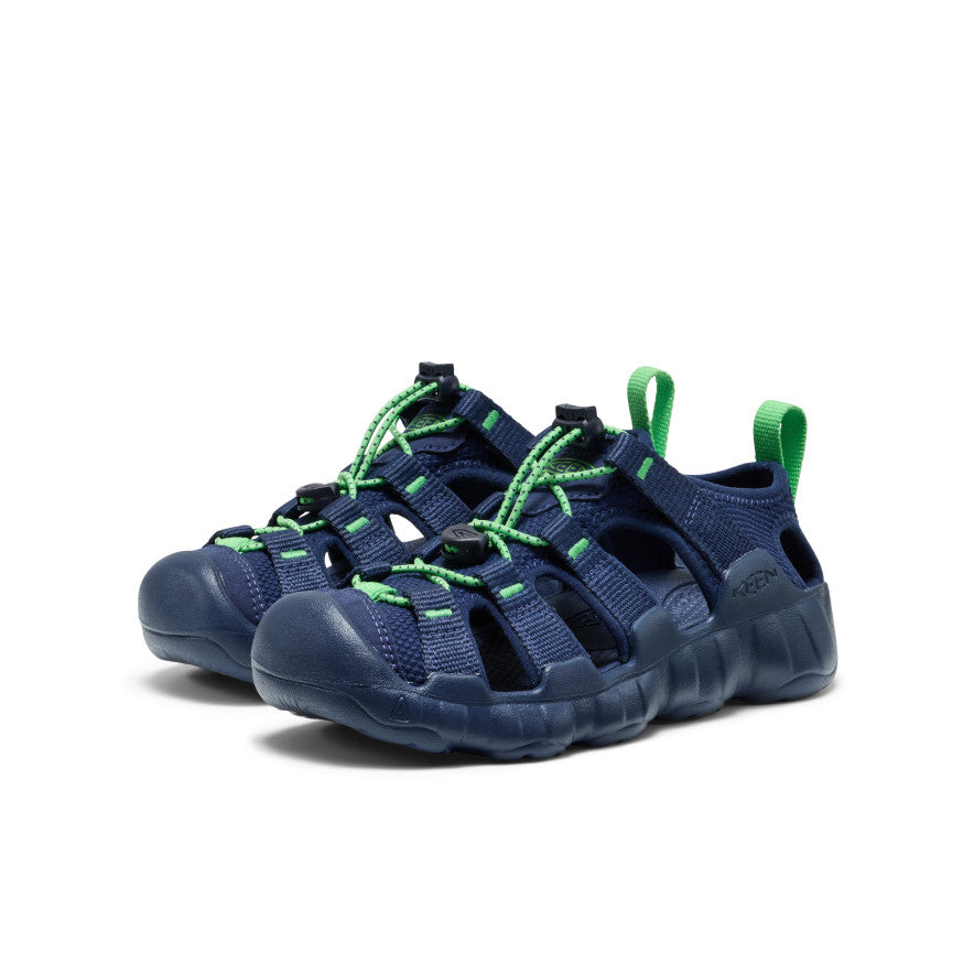 Big Kids' Hyperport H2 Sandal - Naval Academy/Vibrant Green Naval Academy/Vibrant Green - Image 2