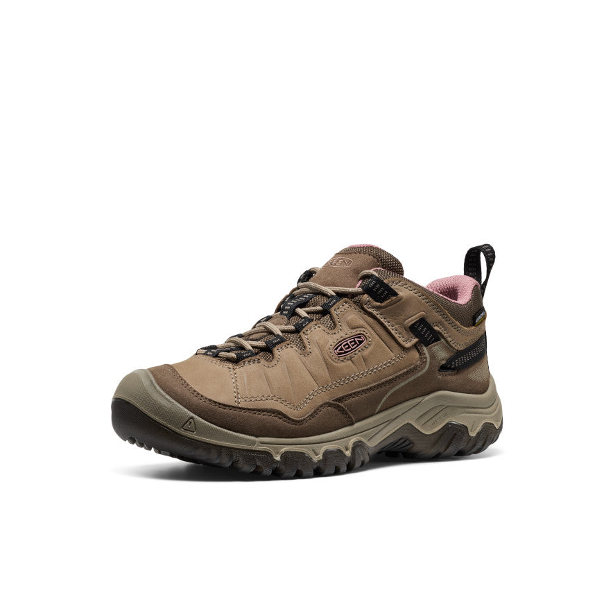 Women's Targhee IV Waterproof Hiking Shoe - Brindle/Nostalgia Rose Brindle/Nostalgia Rose - Image 3