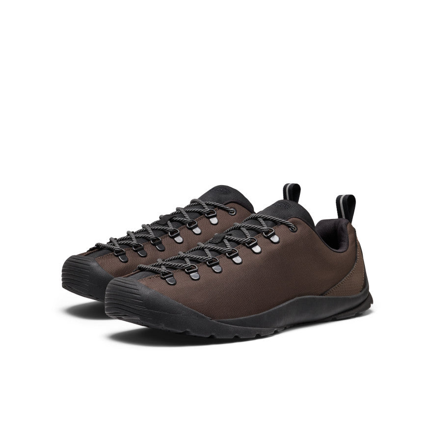 Men’s jasper se2 sneaker flux chocolate brown suede hiking shoes with black laces and rubber soles