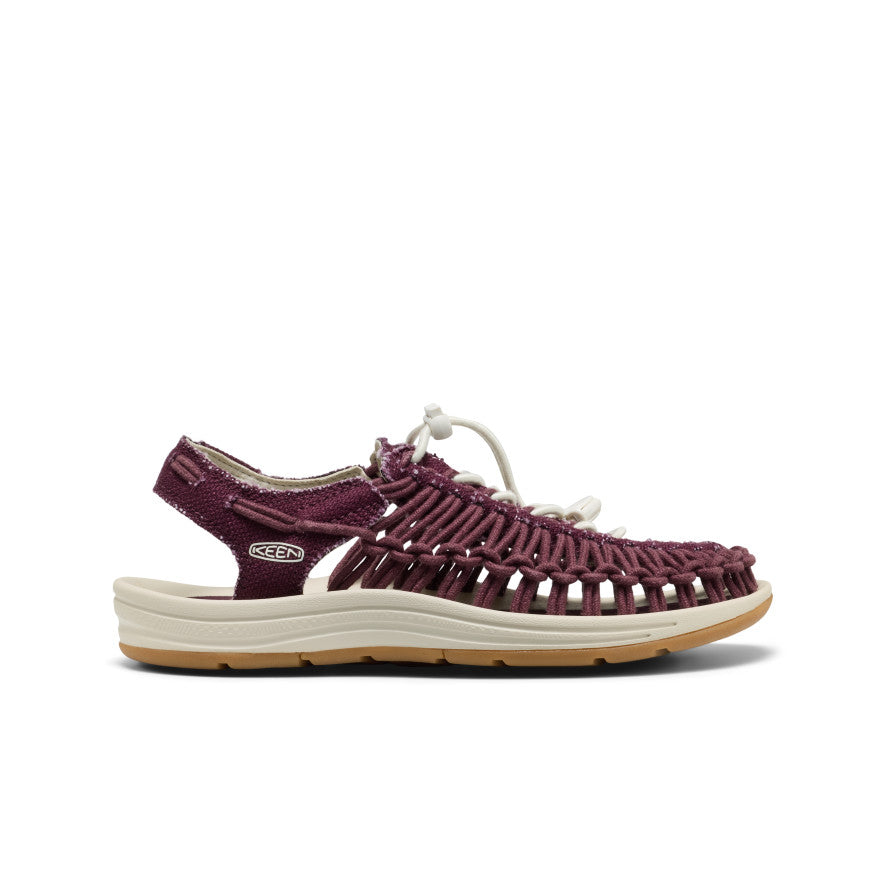 Women's UNEEK Canvas Beige/Brown – Keen Footwear UK