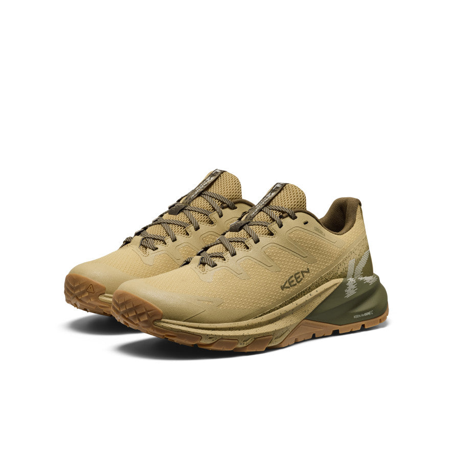 Men's Targhee Apex Waterproof Hiking Shoe - Dark Olive/Khaki Dark Olive/Khaki - Image 2