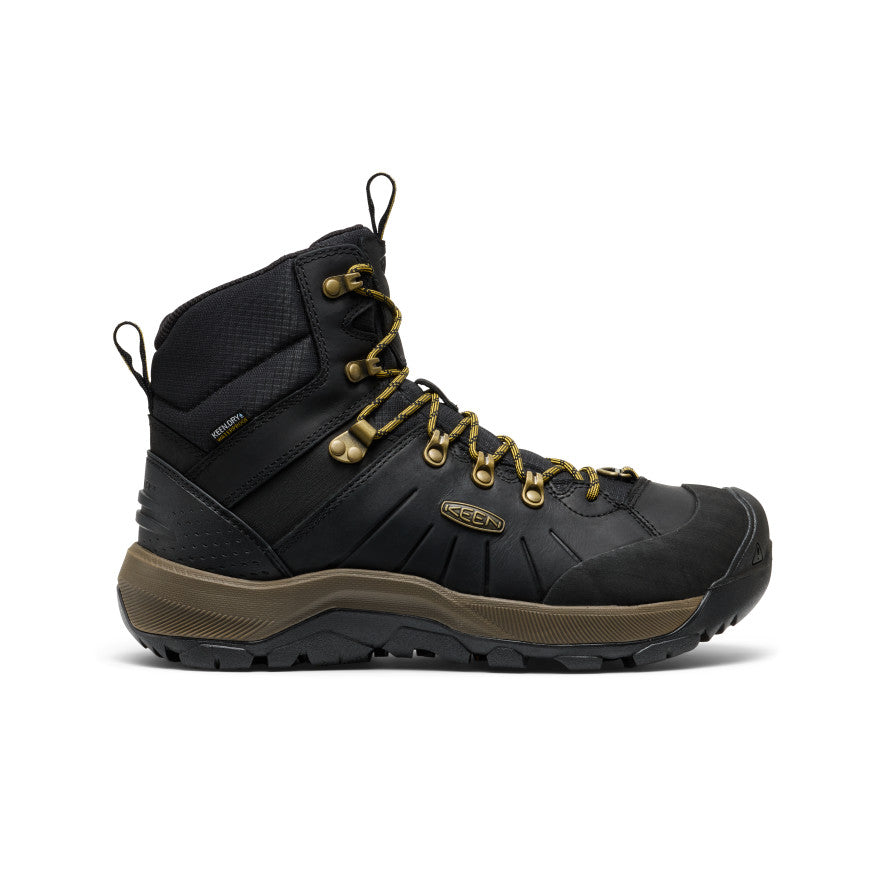 Men's Revel IV Polar Waterproof Boot - Black/Lemon Curry Black/Lemon Curry - Image 1