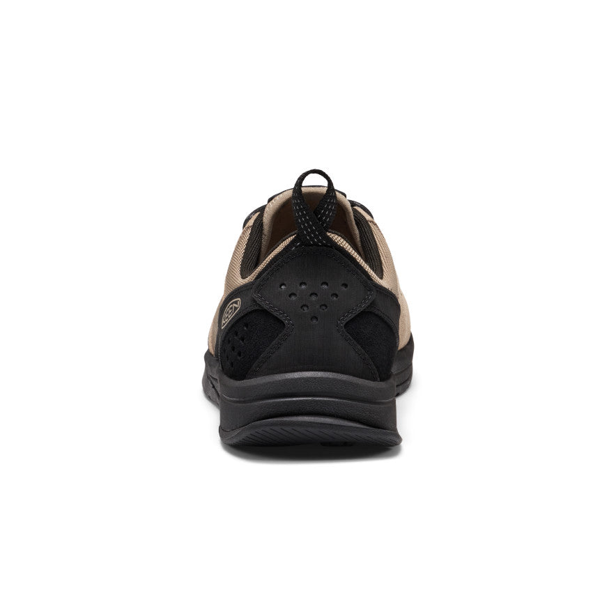Men's jasper iii sneaker in brindle and black with perforated mesh panels and durable rubber sole