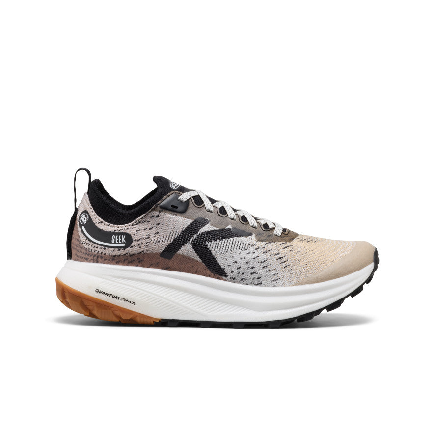 Women’s Seek Trail Running Shoe - Safari/Black Safari/Black - Image 1