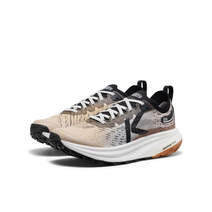 Women’s Seek Trail Running Shoe - Safari/Black Safari/Black - Image 2