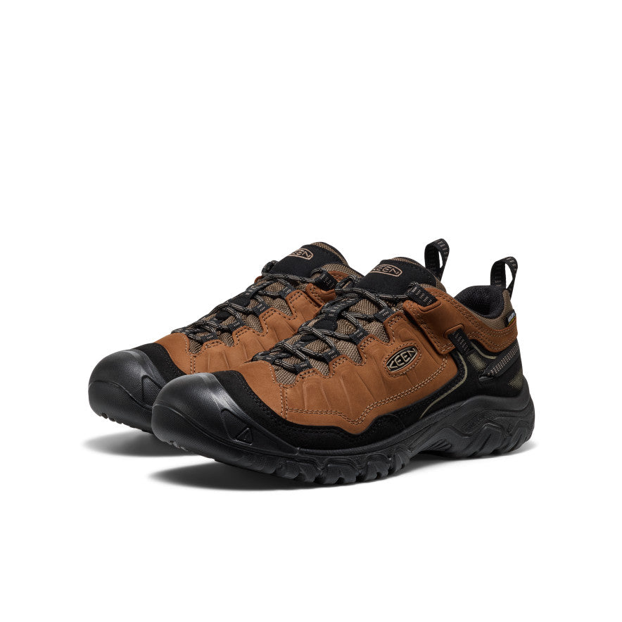 Men's Targhee IV Waterproof Hiking Shoe - Bison/Black Bison/Black - Image 2