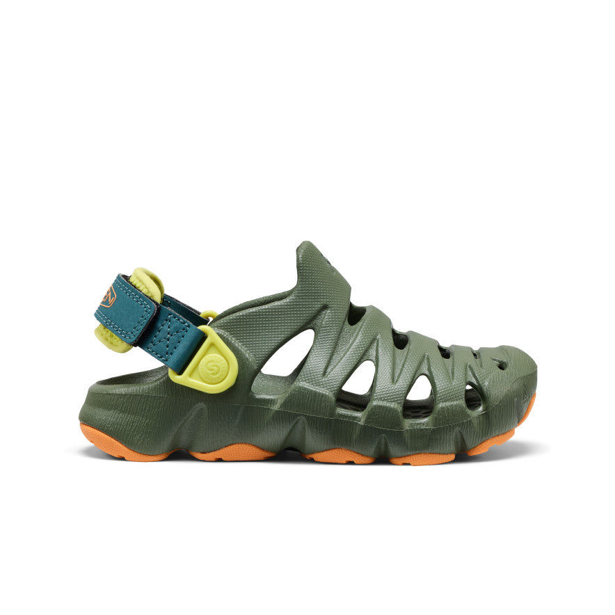 Little Kids' HyperFLT Clog - Bronze Green/Orange Peel Bronze Green/Orange Peel - Image 1