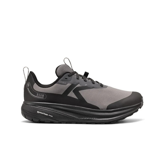 Waterproof trail running shoe with responsive cushioning and breathable comfort