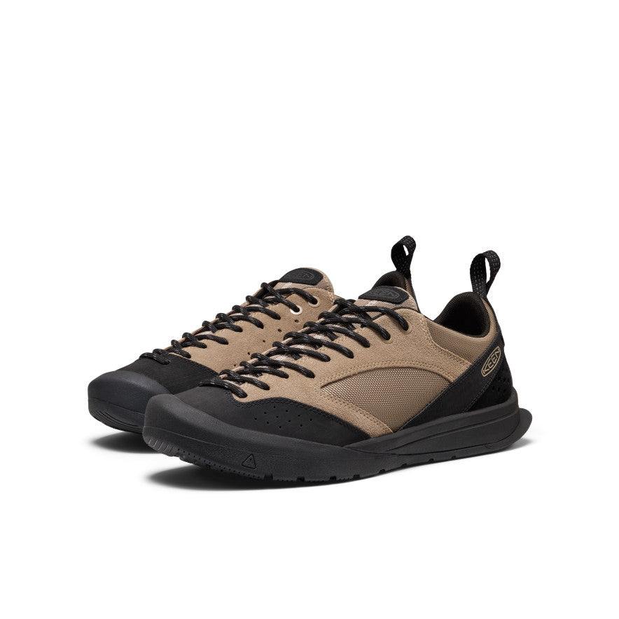 Men's Jasper III Sneaker - Brindle/Black Men's jasper iii sneaker brindle black hiking shoes with tan and black suede upper mesh panels - Image 1