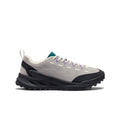 Women's jasper zionic sneaker alloy mediterranea gray and black suede hiking shoe with white laces