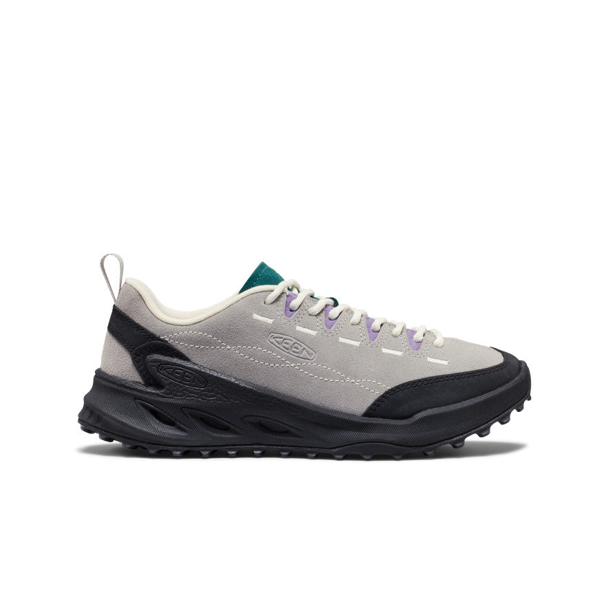 Women's Jasper Zionic Sneaker - Alloy/Mediterranea Women’s jasper zionic sneaker alloy mediterranea gray and black suede hiking shoe with white laces and rugged outsole - Image 1